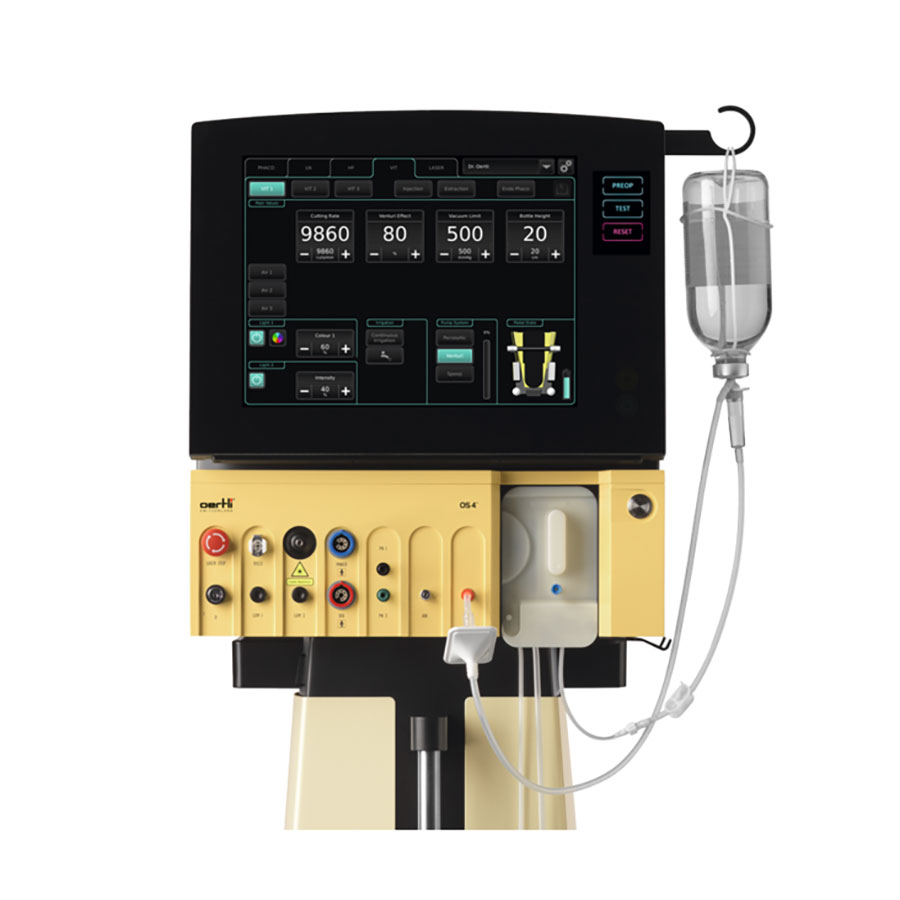 Oertli, OS 4™ - Facoemulsificatore, Vitrectomo